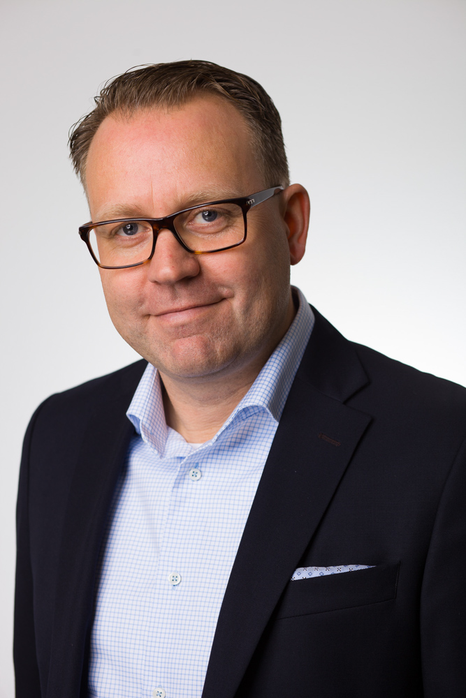 Porträtt av Marcus Fall